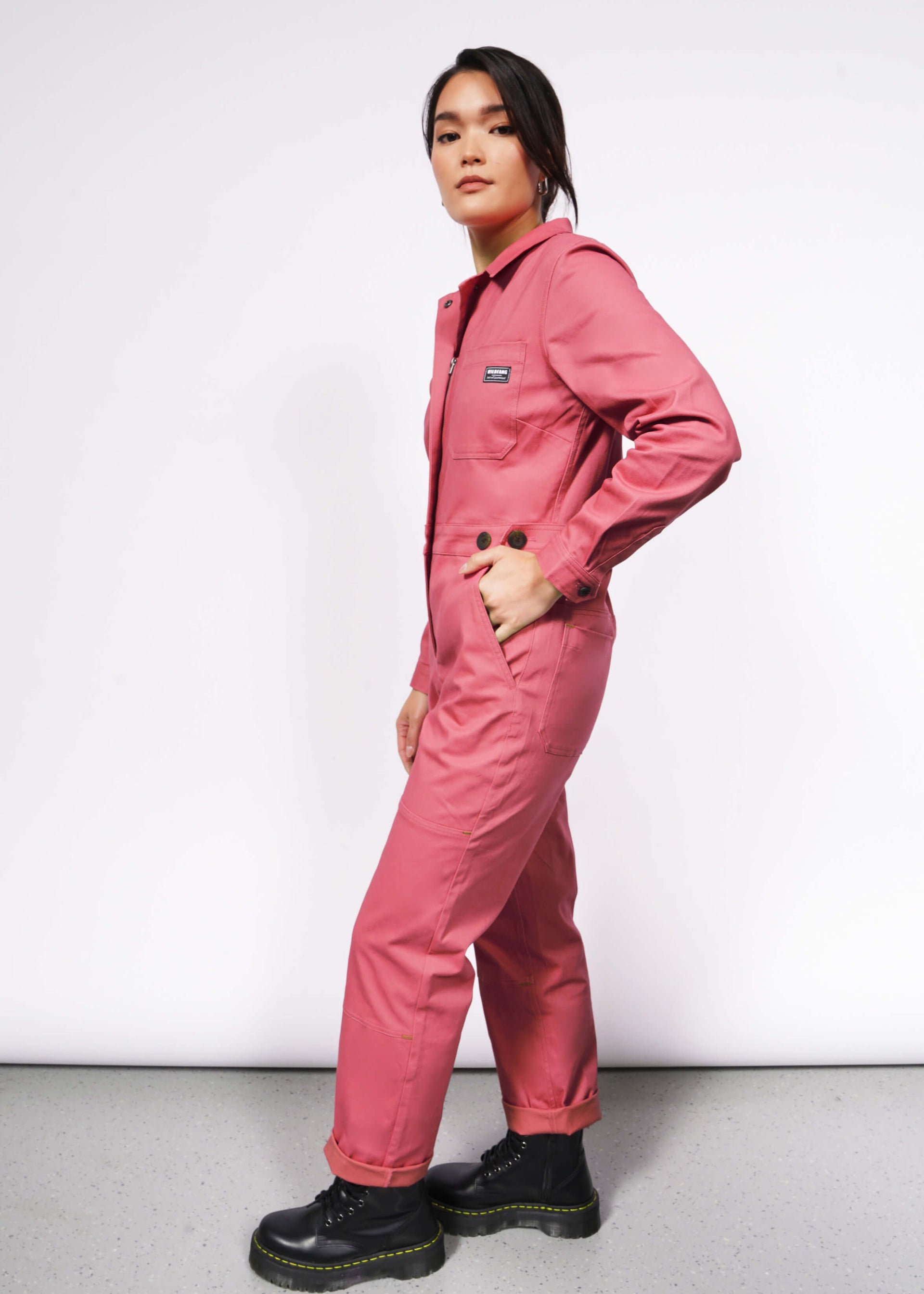 The Essential Long Sleeve High Waisted Coverall