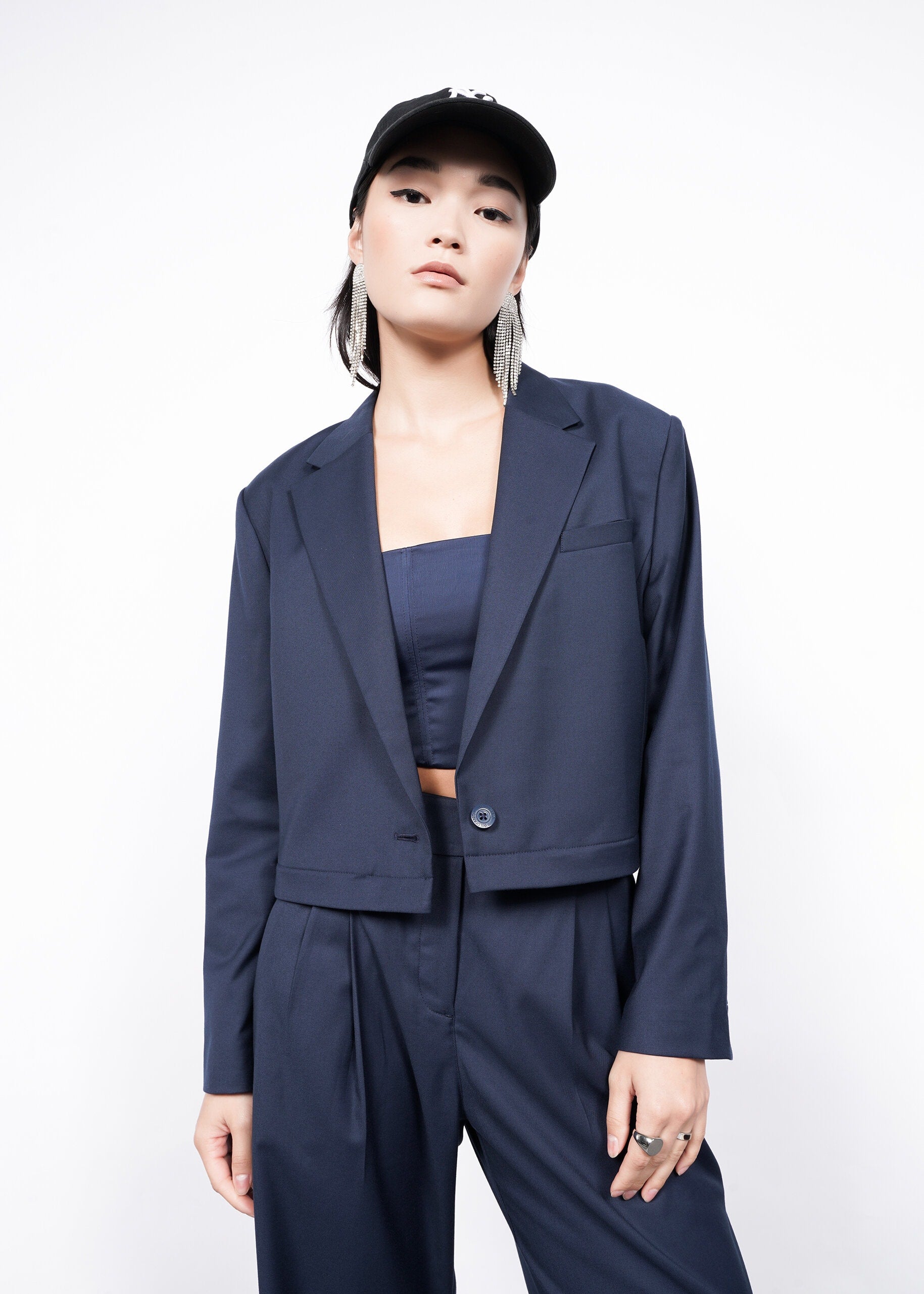 The Empower Convertible Blazer in Navy