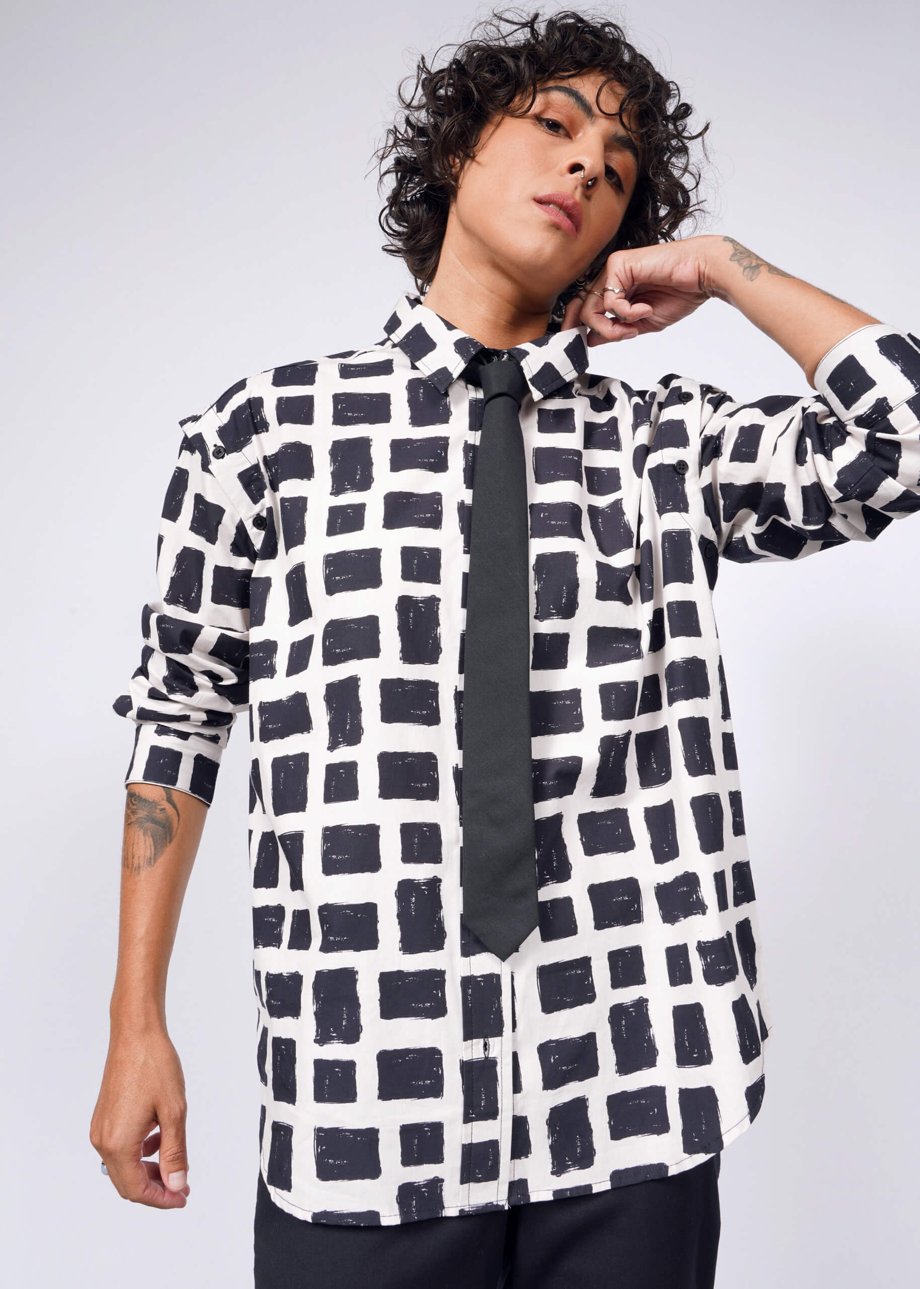 The Essential Convertible Sleeve Button Up