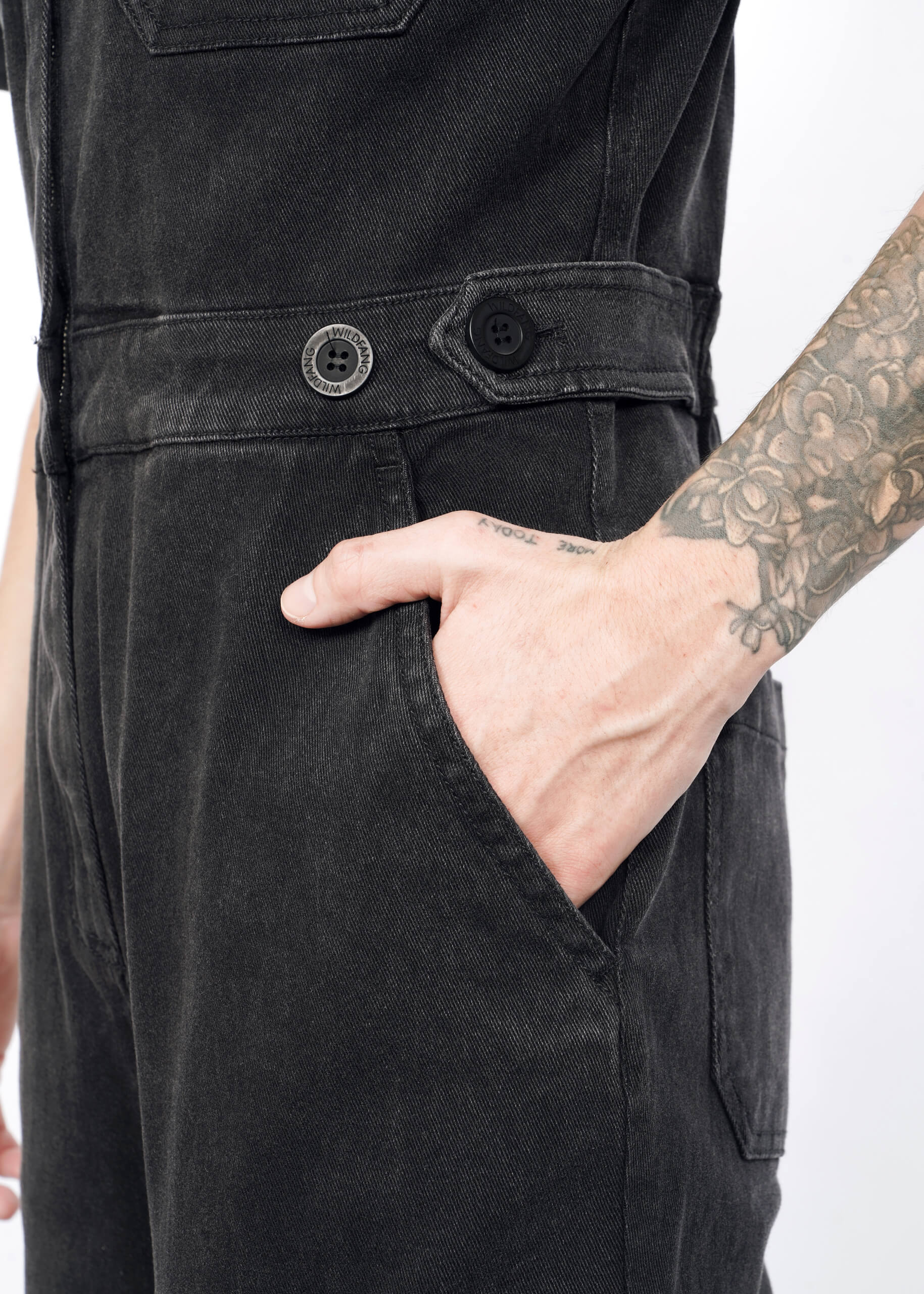 The Essential Denim High Waisted Coverall